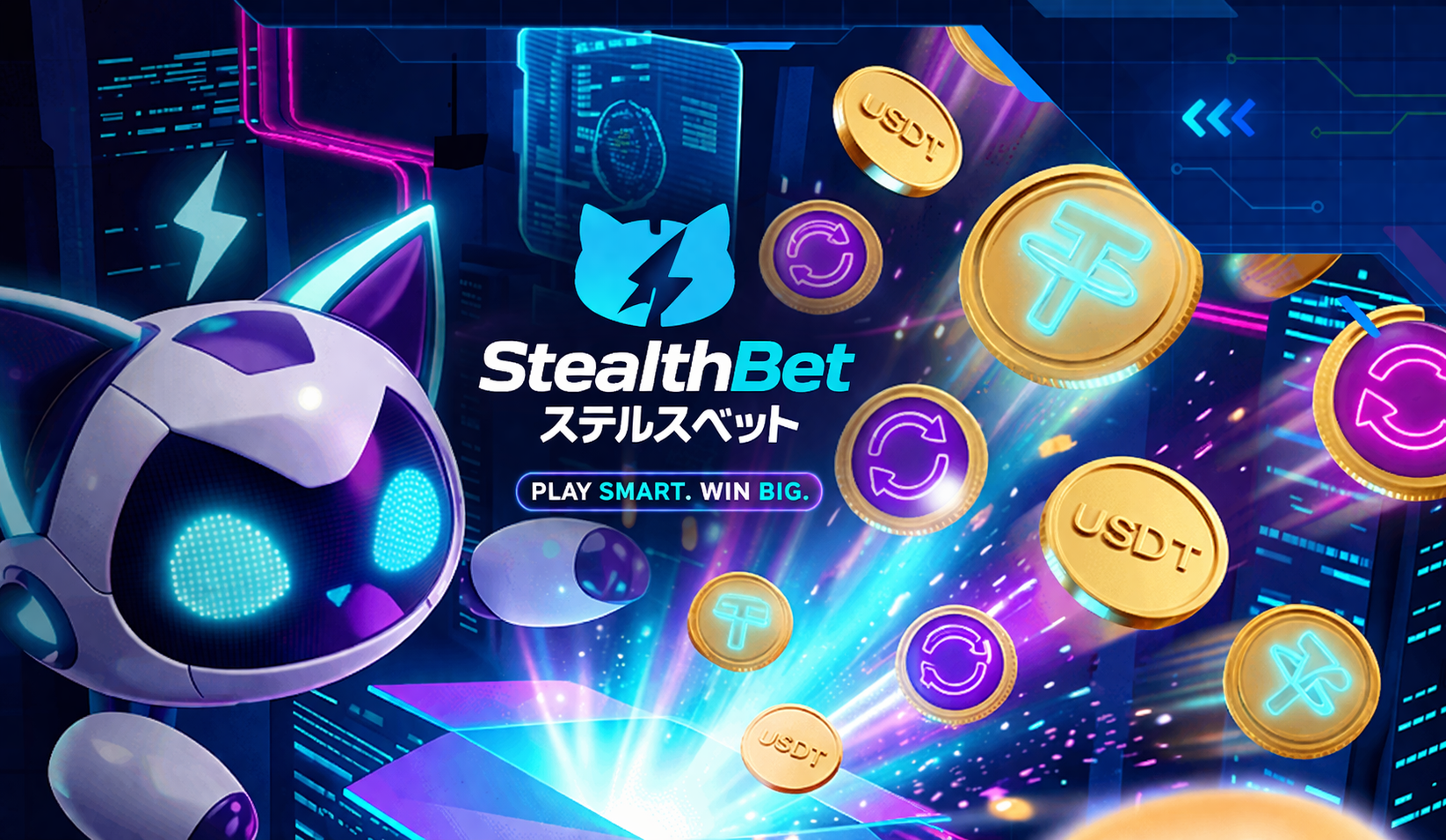 ステルスベットカジノの入金不要ボーナス